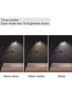 ماركة غير محددة حامل هاتف محمول مرن مع ضوء LED أسود  - Image 5