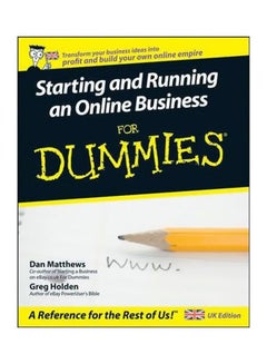 Starting And Running An Online Business For Dummies Paperback English by Dan Matthews - 30-Mar-07 