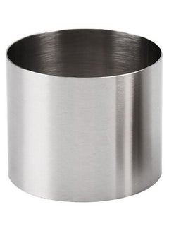 Mini Round Mousse Cake Mould Silver 5 x 3.8cm