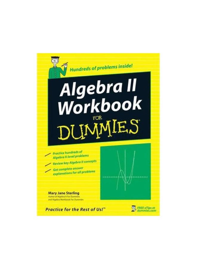 Algebra II Workbook For Dummies Paperback English by Mary Jane Sterling - 12-Jan-07