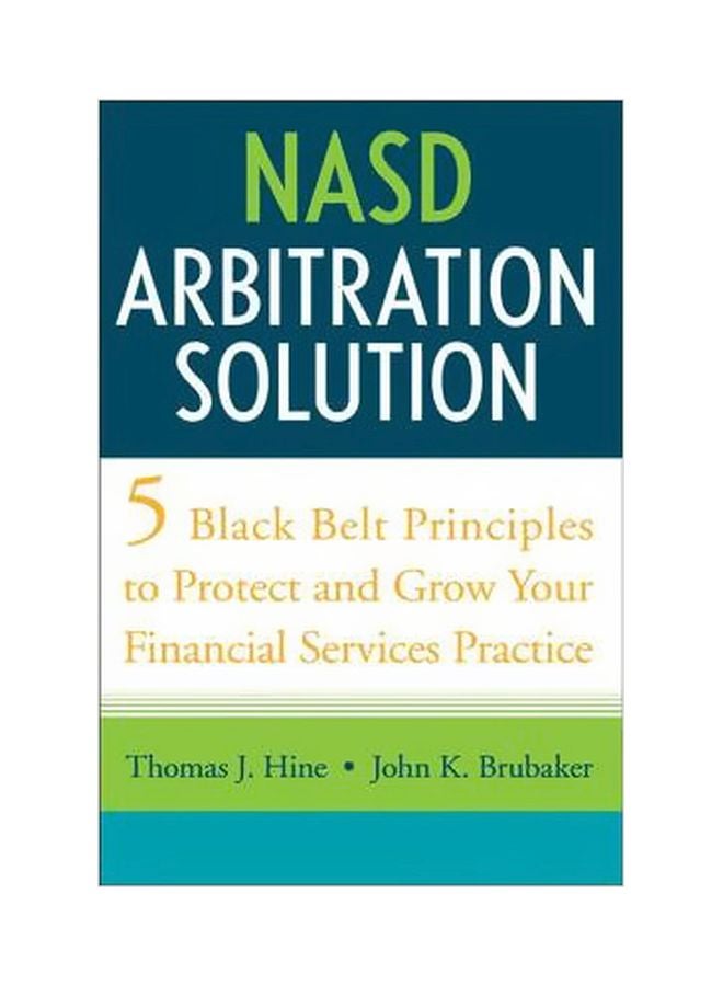 NASD Arbitration Solution Hardcover English by Thomas J. Hine - 03-Jul-07 
