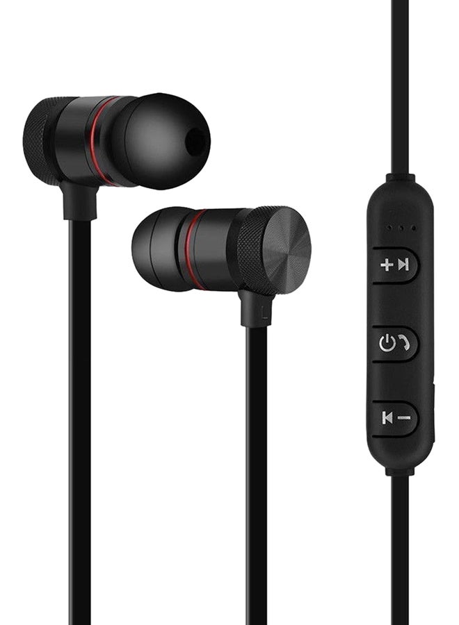 Bluelans Sports Running Magnet Wireless Bluetooth Earphone Black - Image 2
