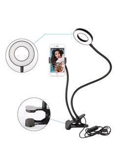 ماركة غير محددة حامل هاتف محمول مرن مع ضوء LED أسود  - Image 2