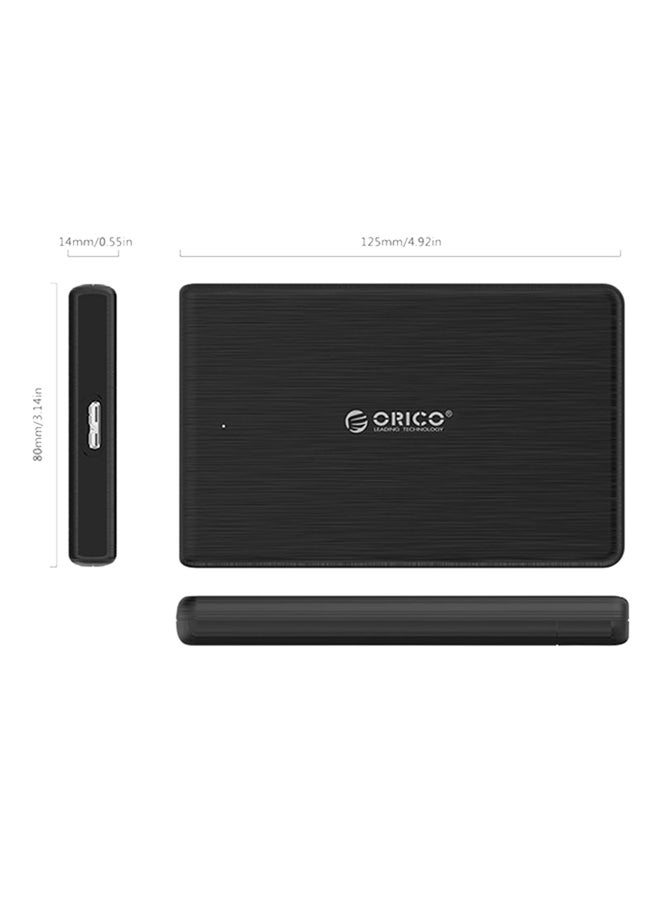 أوريكو علبة القراص الصلب بمنفذ USB 3.0 أسود - Image 3
