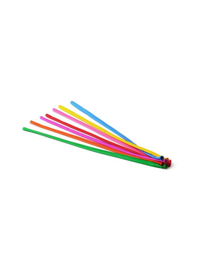 100-Piece Long Animal Tying Balloons Set