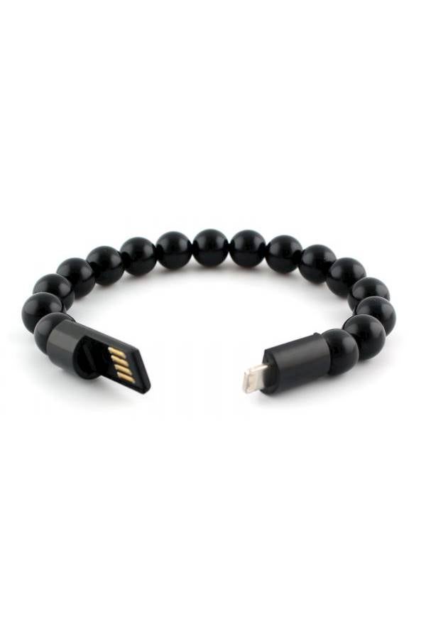 Magnetic Bracelet Charging Cable For Apple Black  - Image 2