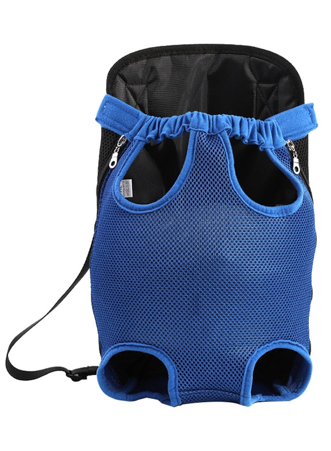 Generic Shoulder Pet Carrying Backpack Blue 