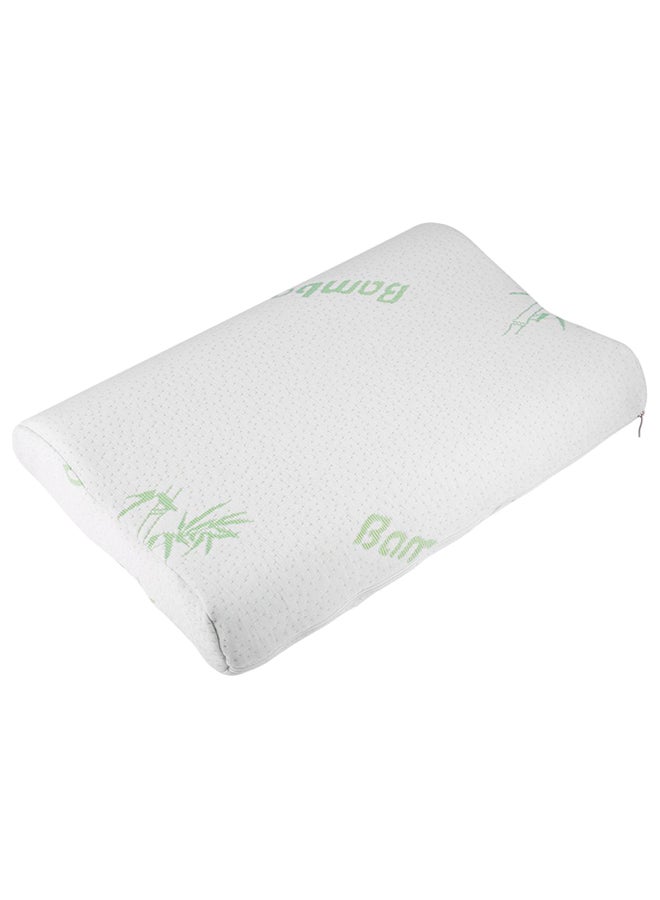 Memory Foam Pillow Bamboo White
