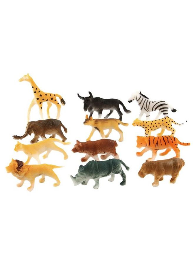 Unique 12-Piece Mini Forest Animal Set 
