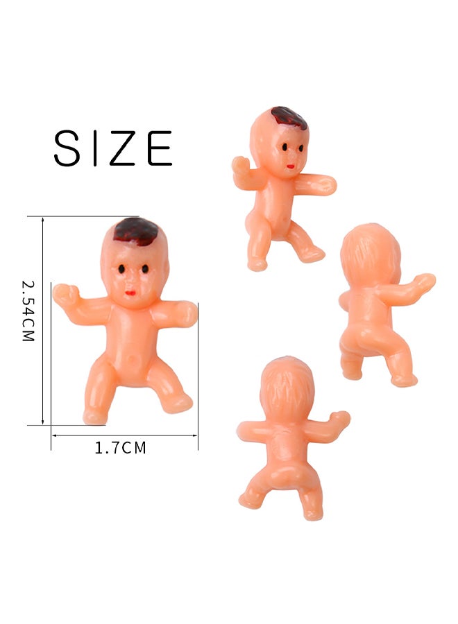 100-Piece Plastic Mini Baby  - Image 3