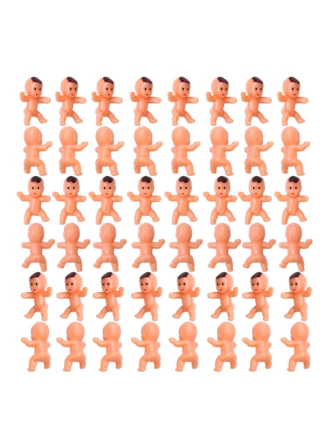 100-Piece Plastic Mini Baby  - Image 1