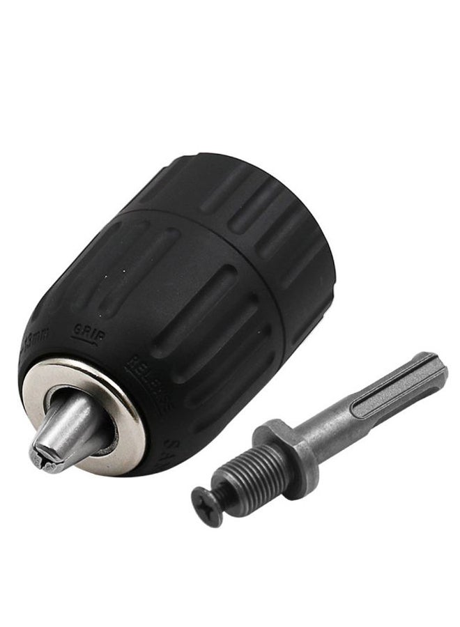 Keyless Impact Drill Chuck Black 