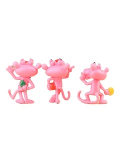6-Piece Pink Panther Animal Figure Set