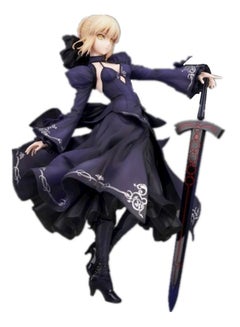Fate Zero Fate Stay Night Saber Arturia Pendragon Model Toys