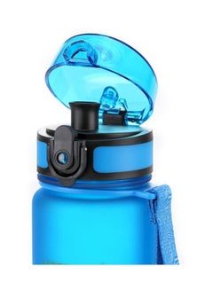 UZSPACE Plastic Travel Water Bottle Blue  - Image 2