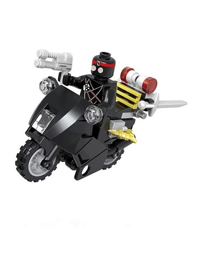 Teenage Mutant Ninja Turtles Motorcycle Toy Set - Image 1