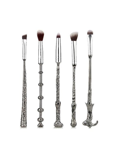 5-Piece Harry Potter Magic Handle Cosmetic Brush Set