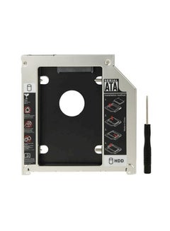 Generic Second Hard Disk Drive Caddy Case adapter Black/Grey  - Image 2