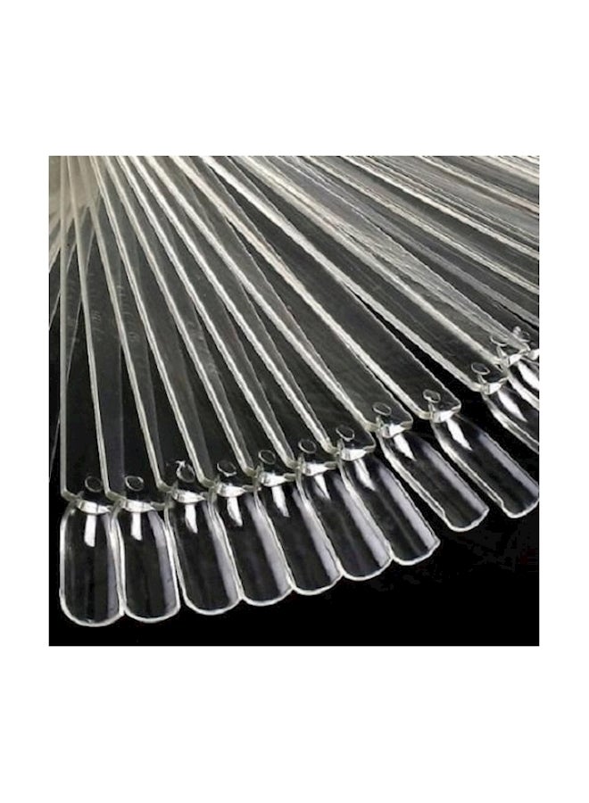 Generic 50-Piece False Nail Tips Clear  - Image 1