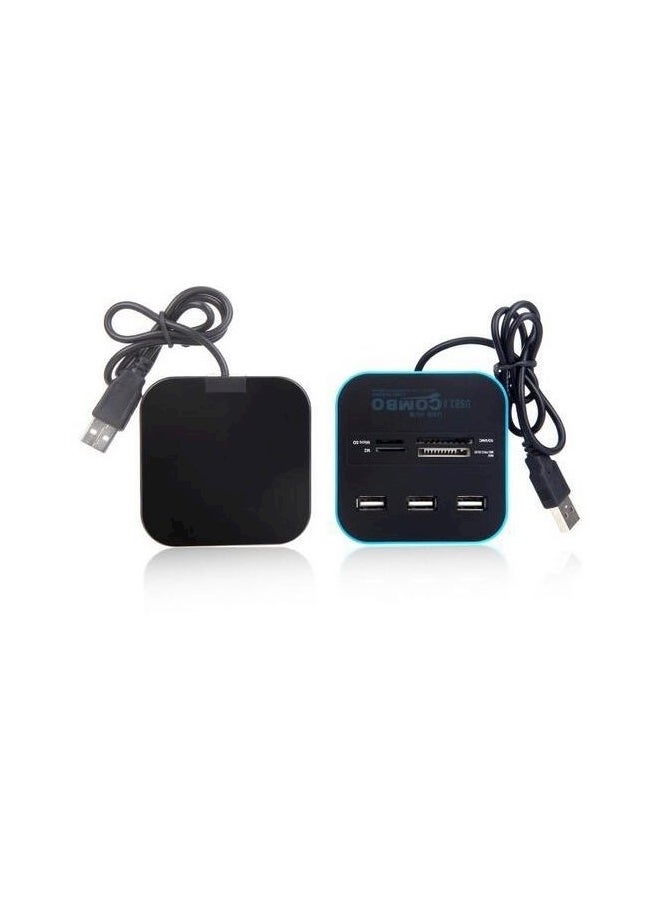 Combo All In One Multi Card Reader Black  - Image 1