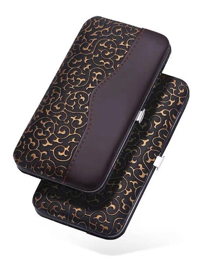 12-Piece Cutter And Clipper Nail Art Set Brown - Image 1