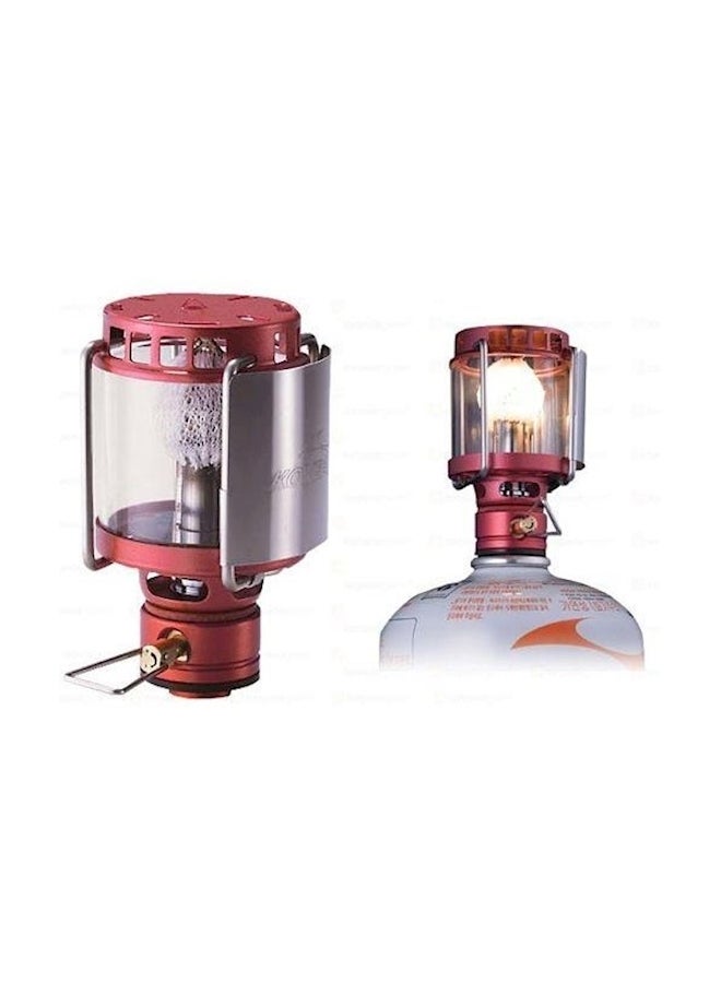 كوفيا فانوس بتصميم فايرفلاي أبيض/أحمر/برتقالي 7.3x6.9x10.7سم - Image 1