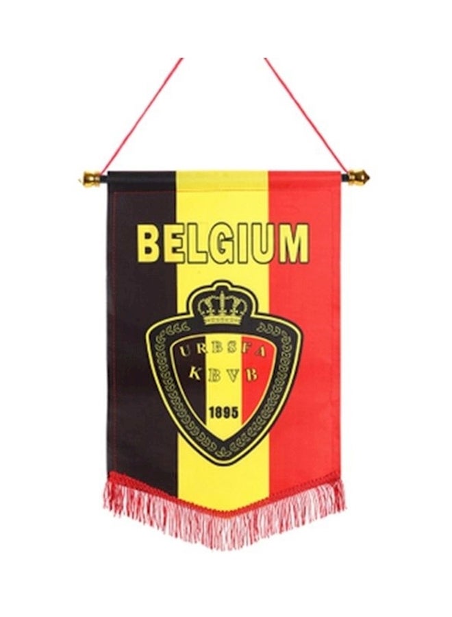 2018 World Cup Belgium Flags Banner Multicolour 13.77 x 9.05inch - v1560399677/N23676492A_1