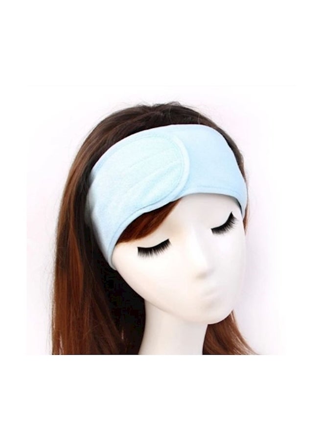 ربطة رأس من نسيج مضاد للعرق للمنتجعات الصحية أزرق - Image 1