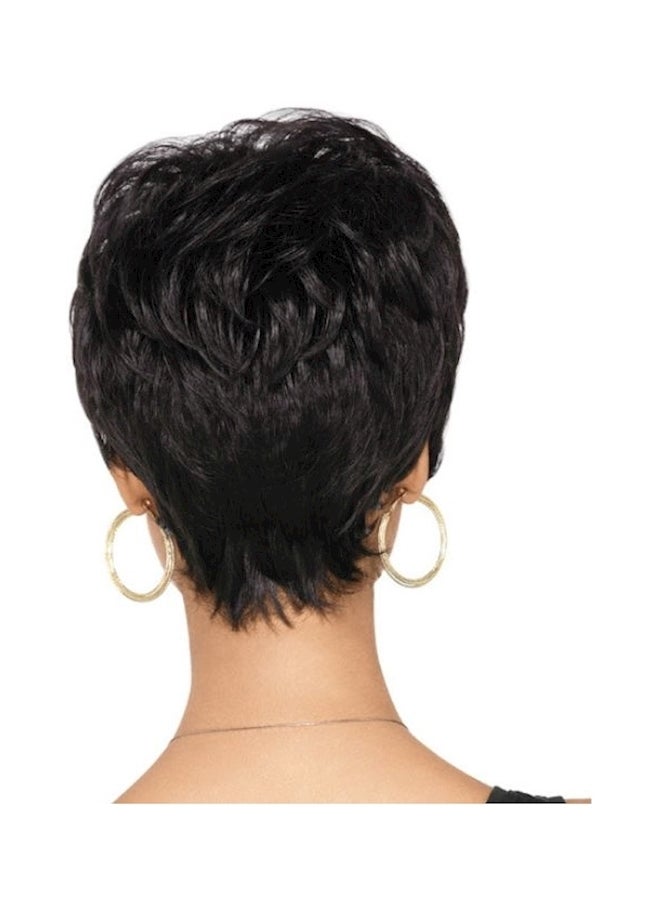 Generic Fashion Tones Short Curly Hair Wig Black  - Image 1