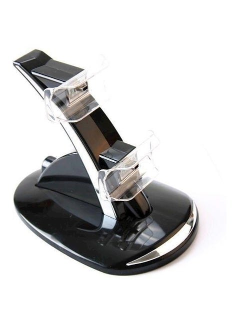 USB Charging Dock Stand For Sony PS3 Game Controller Black