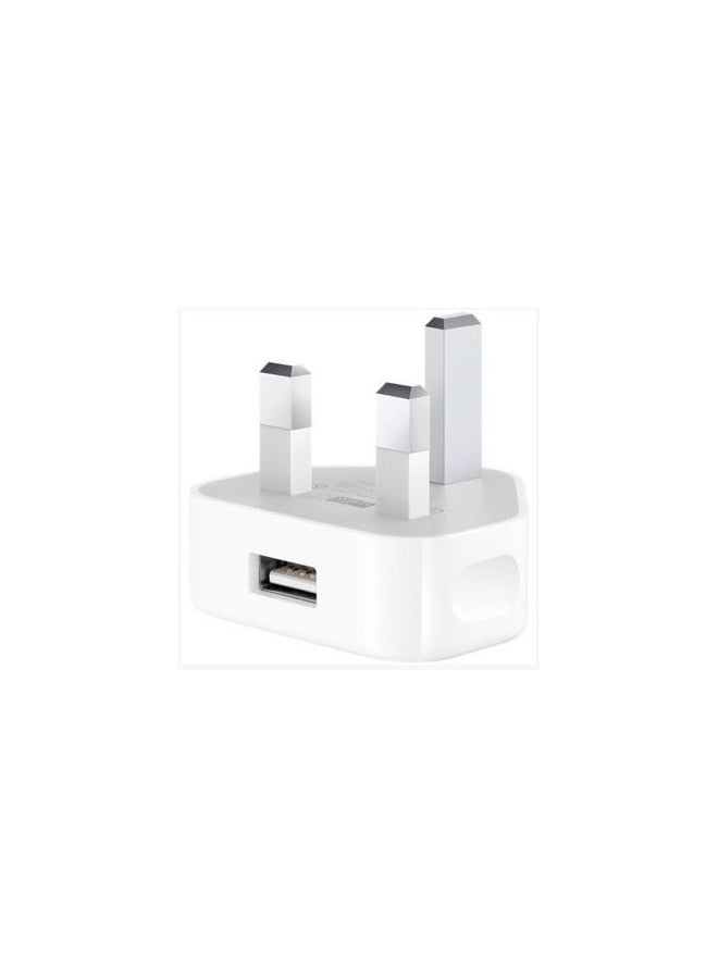 USB Home Charger For Apple iPhone White