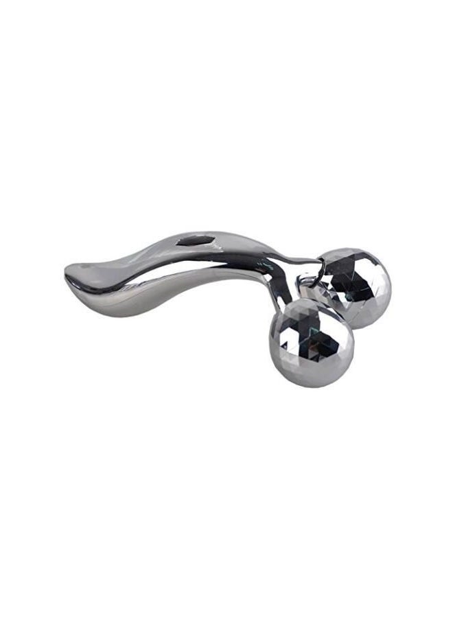 FveShine 3D Roller 360 Degree Facial Slimming Massager Grey 168grams  - Image 1