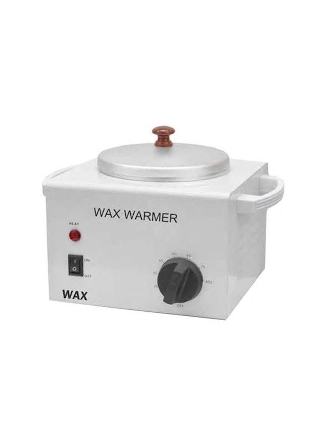 Meishida Depilatory Wax Warmer White/Chrome/Brown - Image 1