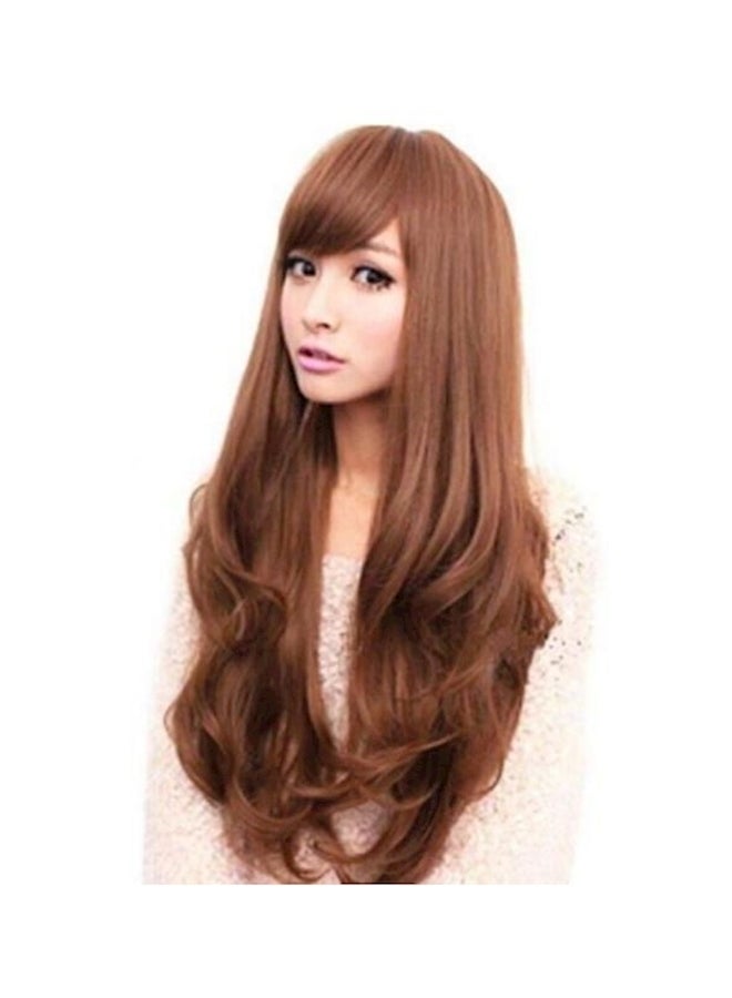 Generic Fluffy Long Hair Wig Brown  - Image 1