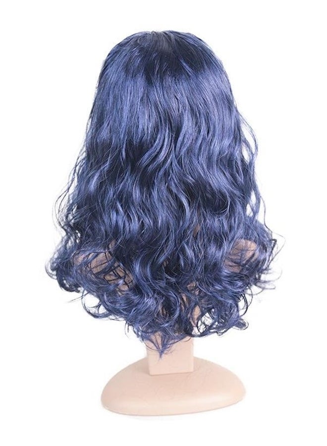 باروكة شعر مجعد ومموج أزرق - Image 1