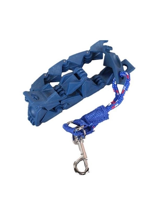 سلسلة طوق رقبة للكلاب قابلة للتعديل أزرق - Image 1
