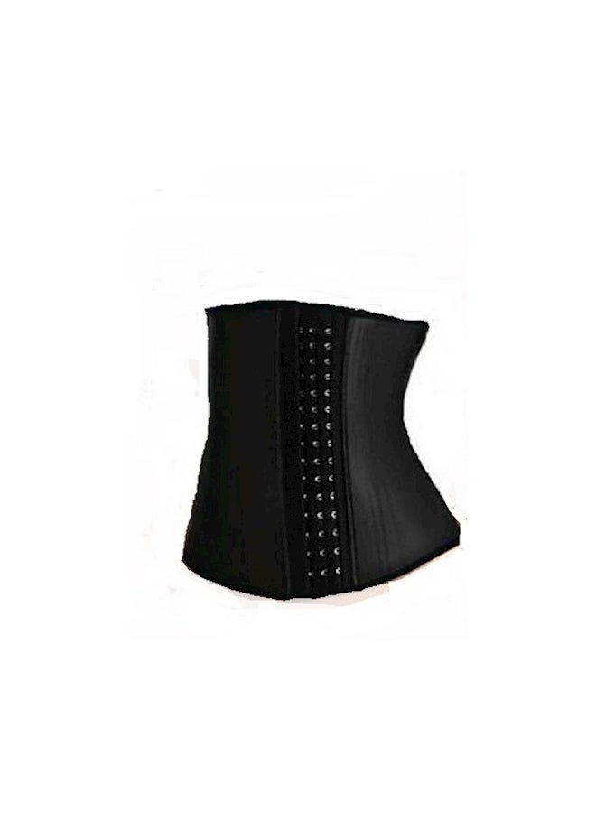 Generic - Hook Closure Detail Body Corset Black - Image 1