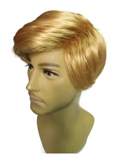 Short Donald Trump Hair Wig Gold