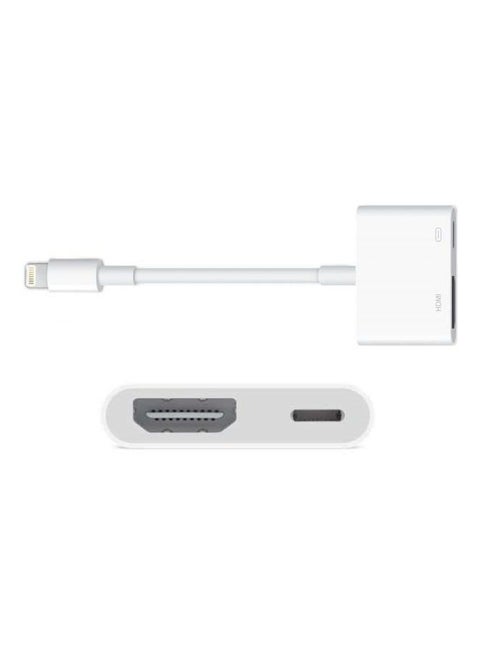 Lightning Digital Av Adapter White