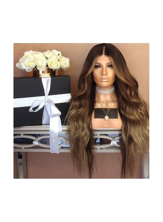 باروكة شعر طويل مموج بني 70سم - Image 2