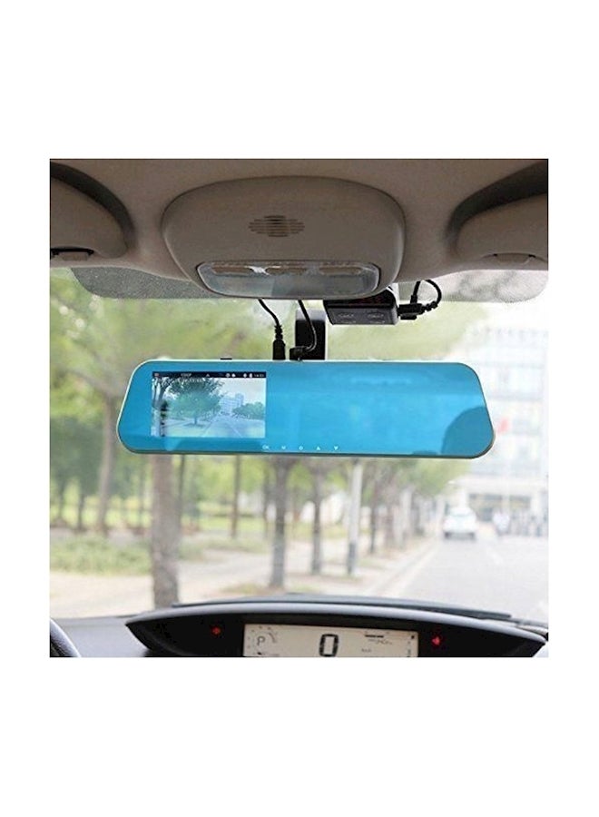 Generic Full HD Dual Lense Car Dash Camera DVR With Holder  - Image 1