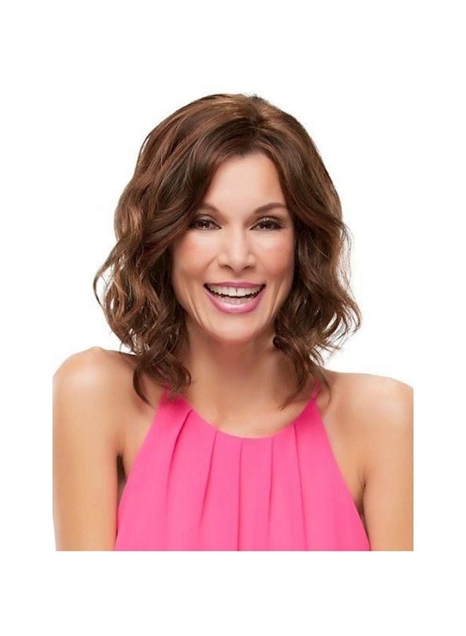 Generic Curly Short Hair Wig Brown  - Image 1