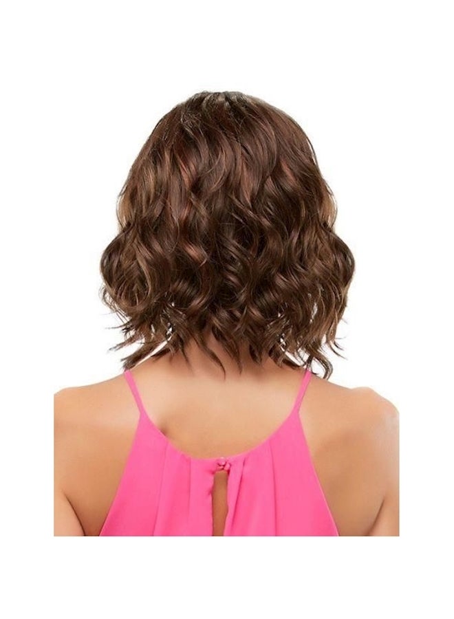 Generic Curly Short Hair Wig Brown  - Image 2