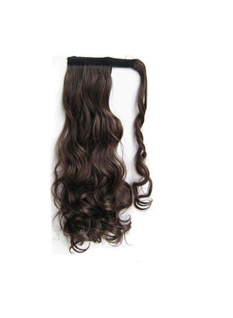 Curly Hair Ponytail Wig Brown