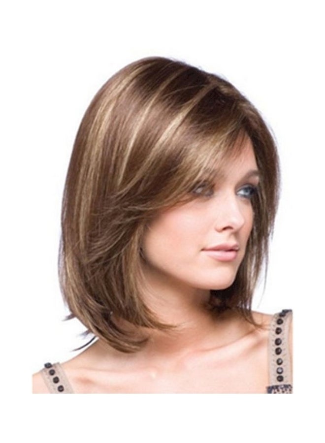 Fashion Short Straight Wig Multi Color 28cm - Image 1