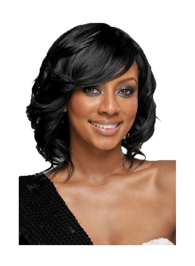 باروكة شعر مجعدة أسود