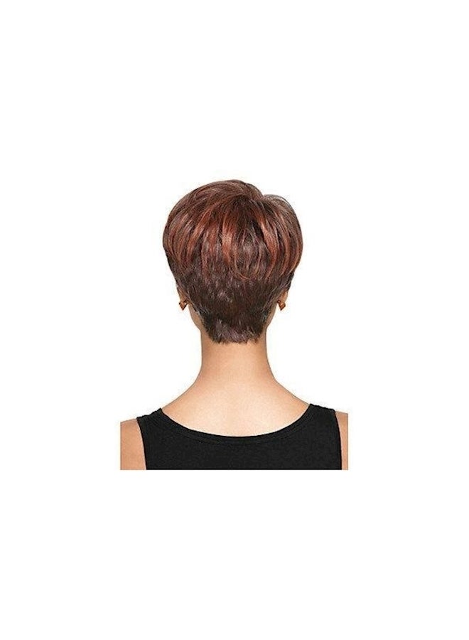 Generic Fluffy Short Hair Wig Wine 32cm  - Image 2