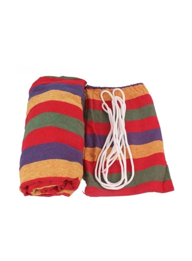 Generic - Portable Camping Hammock Multicolour 280 x 80(Approx)centimeter - Image 1