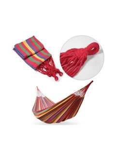 Generic Portable Camping Hammock Multicolour 280 x 80(Approx)centimeter  - Image 3