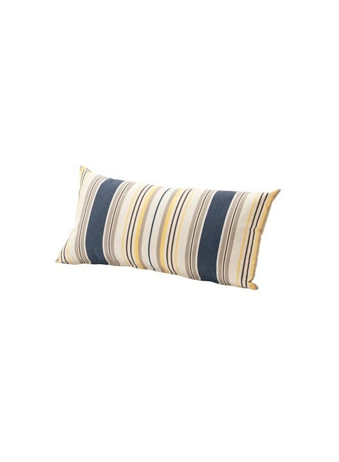 Outdoor Cushion polyester Beige/Blue 59x30x15cm  - Image 1